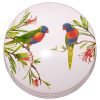 Rainbow Lorikeets Ceramic Coaster Set