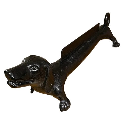 Cast Iron Weiner Dog Dachshund Boot Scraper