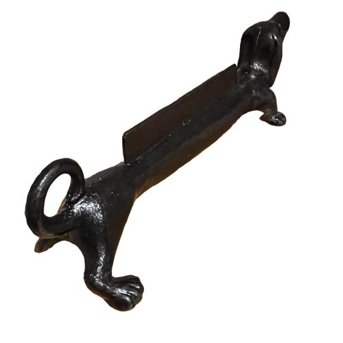 Cast Iron Weiner Dog Dachshund Boot Scraper