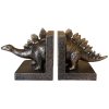Cast Iron Stegosaurus Dinosaur Bookends