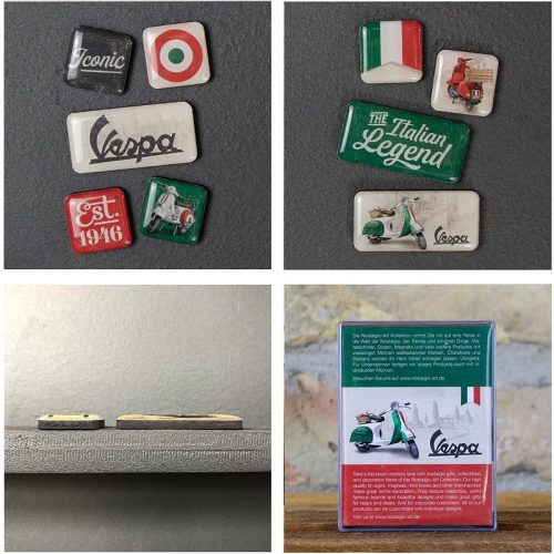 Vespa Italian Legend Magnet Set