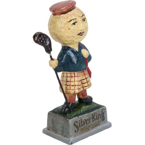 Cast Iron Silver King Golfer Model