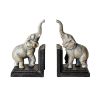 Cast Iron Elephant Bookends