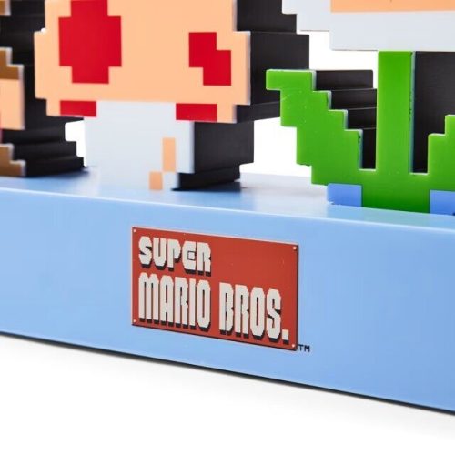 Super Mario Bros Icon Logo Light