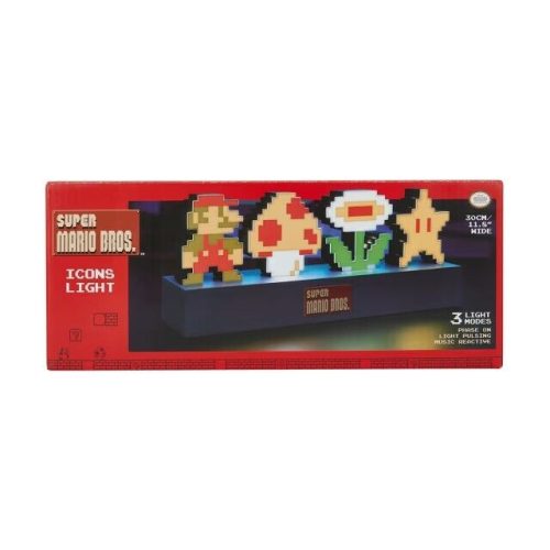 Super Mario Bros Icon Logo Light