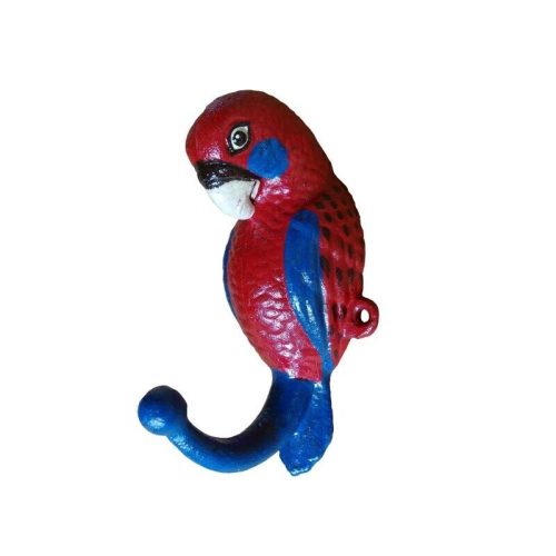 Cast Iron Rosella Bird Hook Hanger