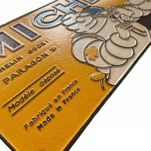 Michelin Man Cast Iron Sign