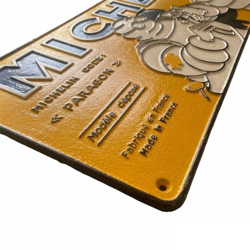 Michelin Man Cast Iron Sign