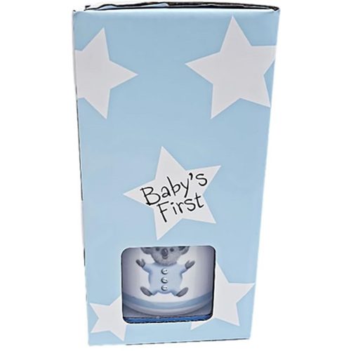 Koala Blue Babys First Ceramic Breakfast Set