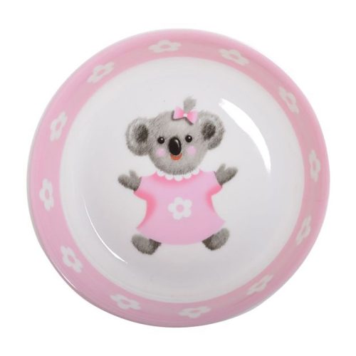 Koala Pink Babys First Ceramic Breakfast Set