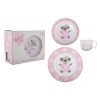 Koala Pink Babys First Ceramic Breakfast Set