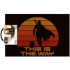Star Wars The Mandalorian Doormat