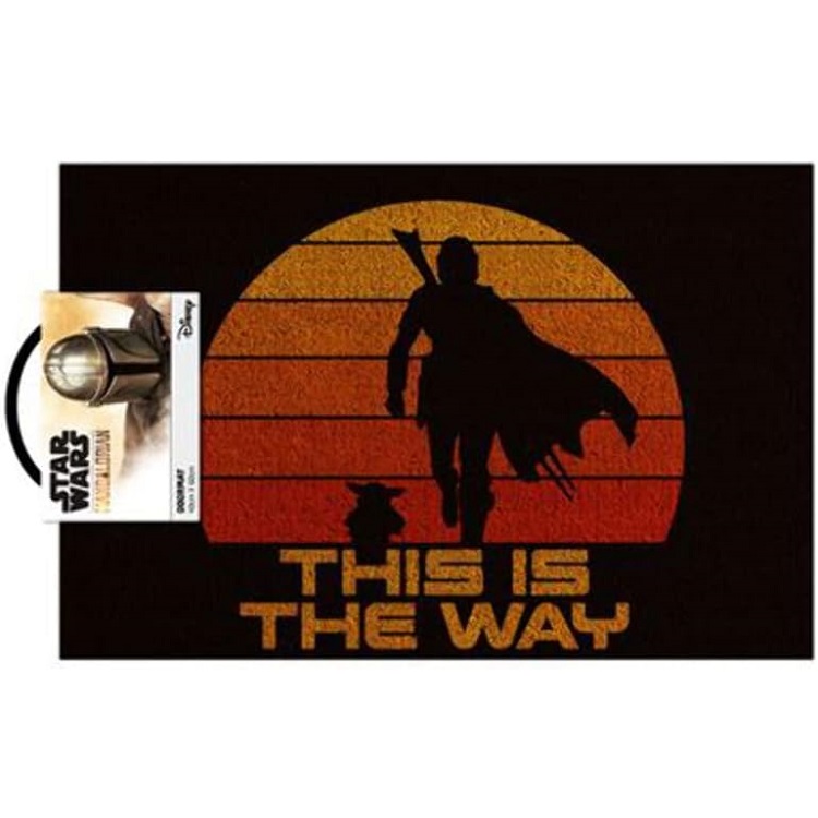 Star Wars The Mandalorian Doormat