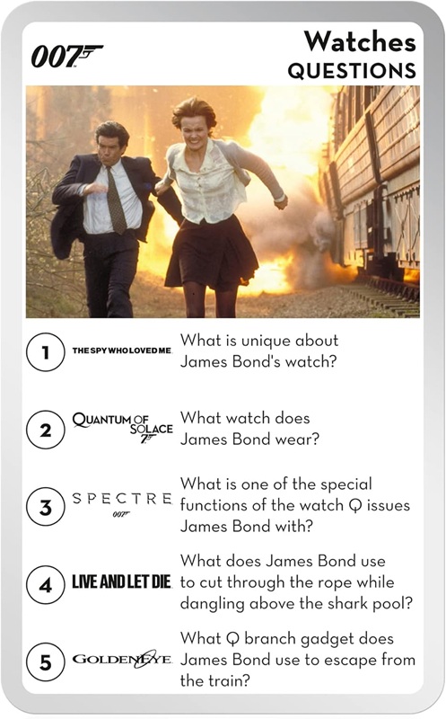 James Bond 007 Top Trumps Card Game