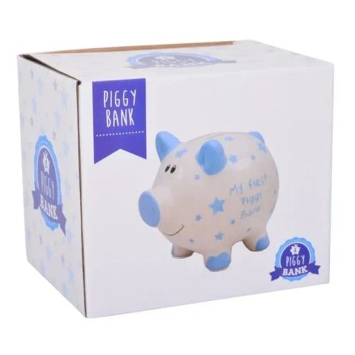 Marja Leena My First Piggy Bank in Blue