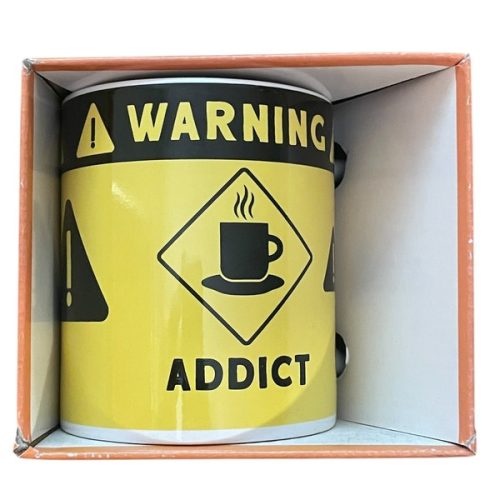 Warning Coffee Mug