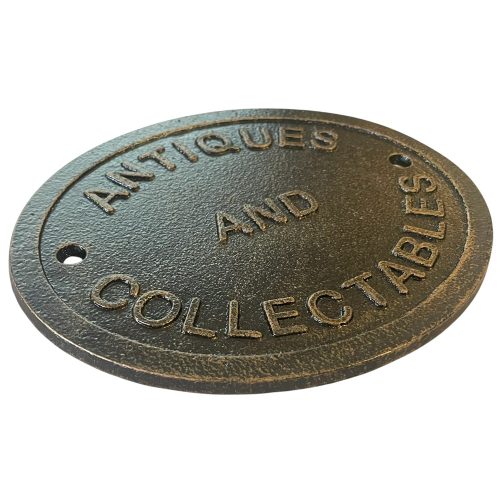 Antiques and Collectables Sign