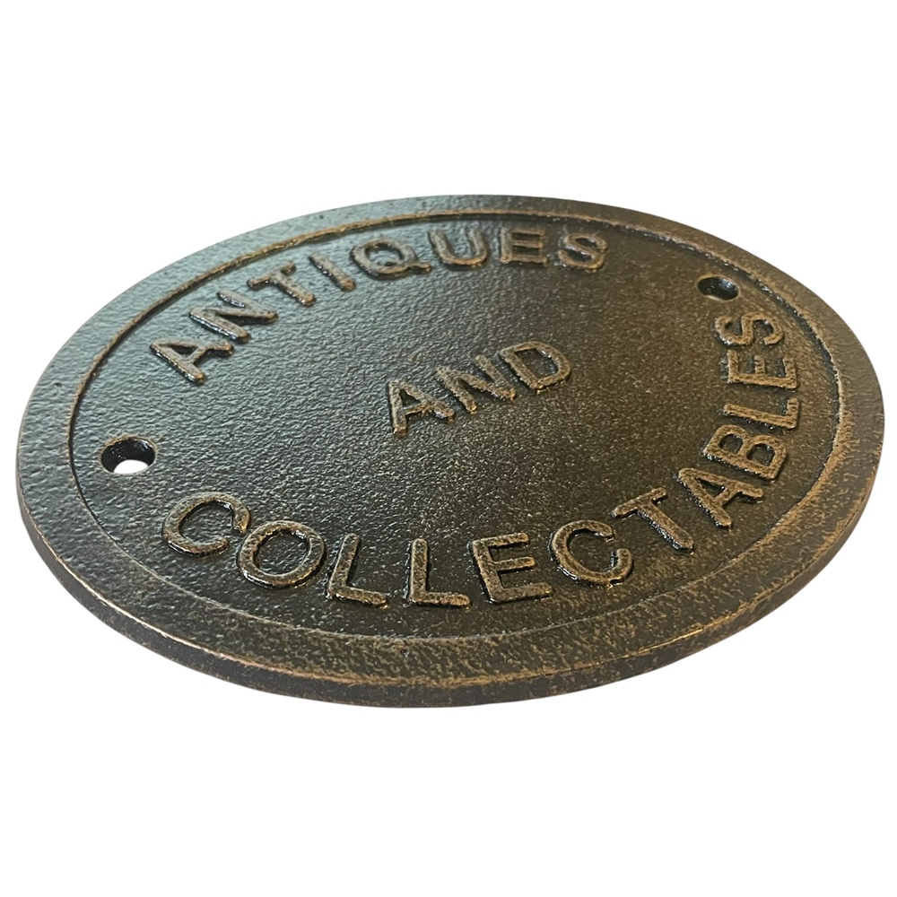 Antiques and Collectables Sign