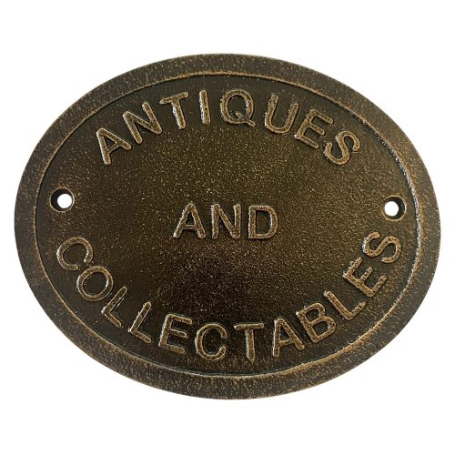 Antiques and Collectables Sign