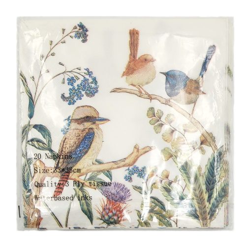 Australian Birds Paper Napkins