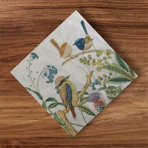 Australian Birds Paper Napkins