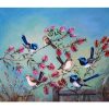 Blue Wren Microfibre Towel