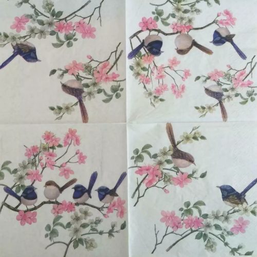 Blue Wren Napkins