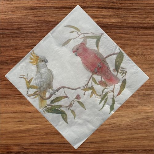 Cockatoo Bird Paper Napkins