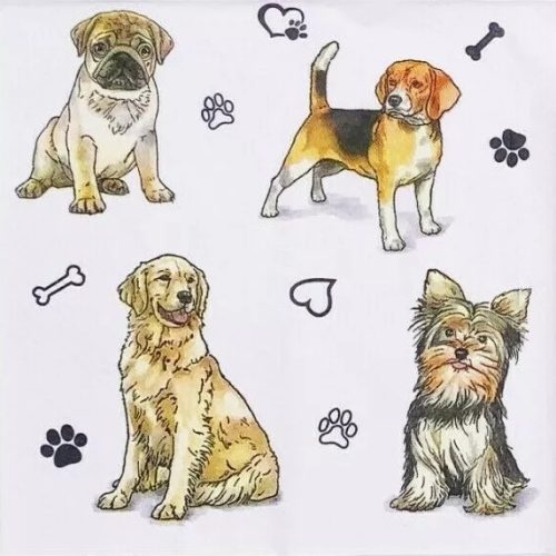 Dog Paper Napkins