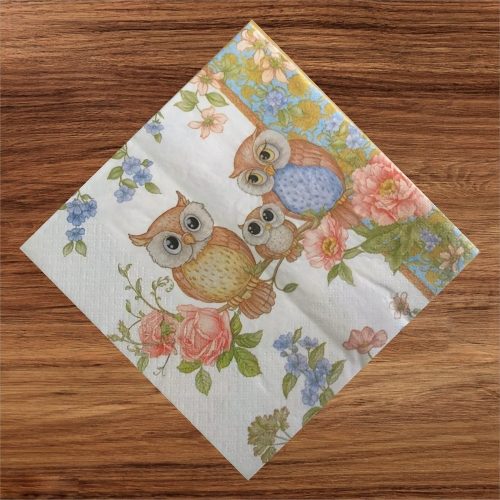 Owl Paper Napkins