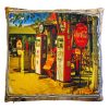 Petrol Station Cushion Cover