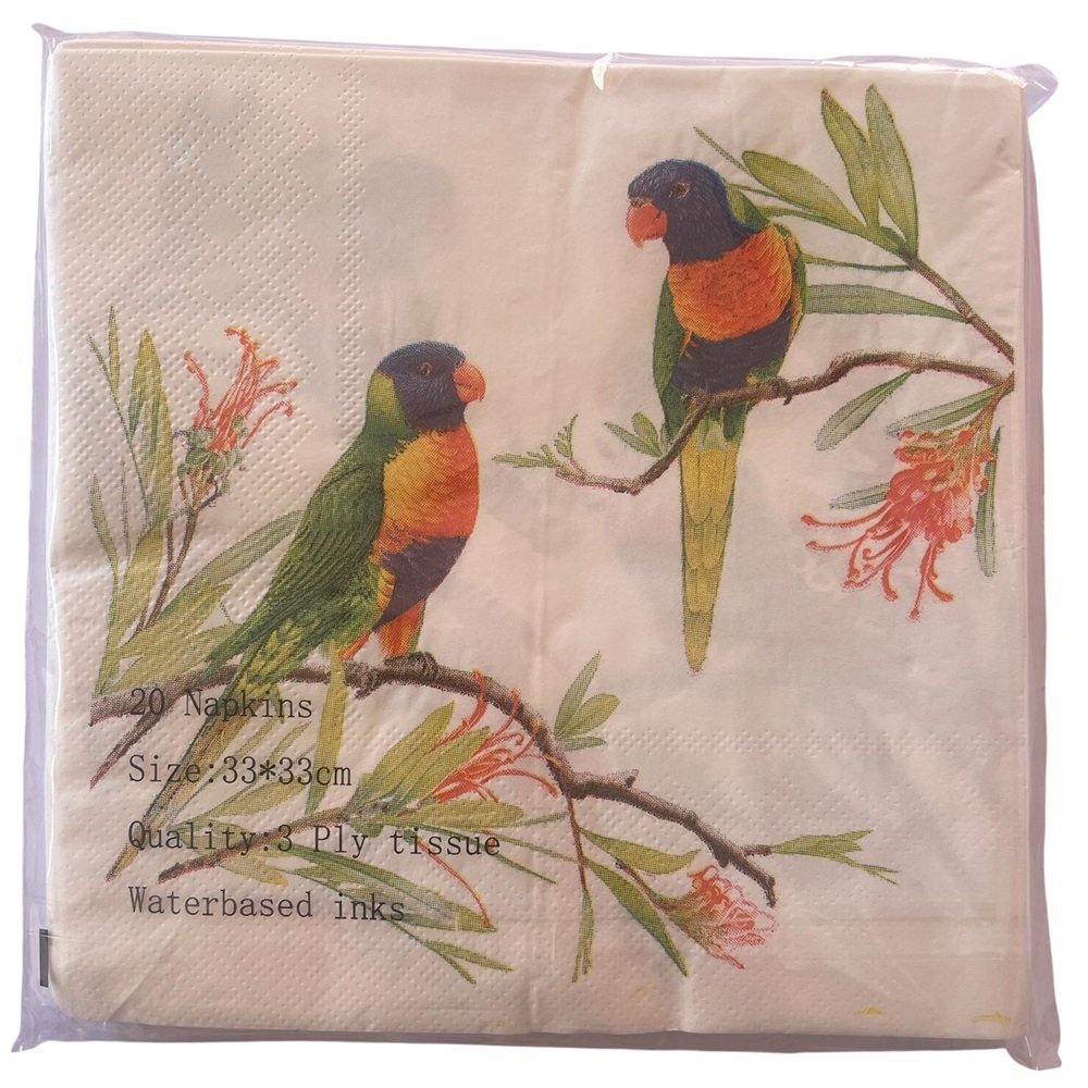 Rainbow Lorikeet Napkins
