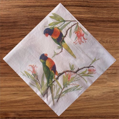 Rainbow Lorikeet Napkins