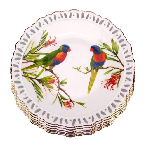 Rainbow Lorikeets Desert Plate