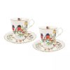 Robin Cups & Saucers