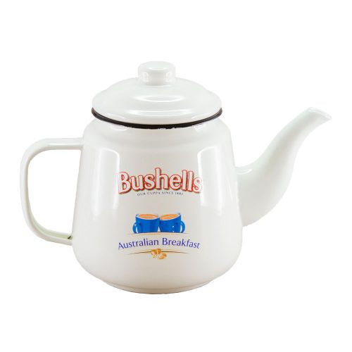 Bushells Enamel Teapot