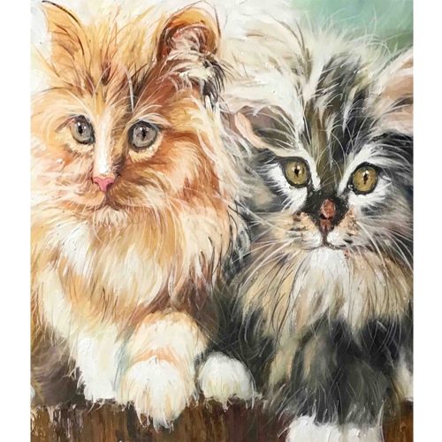Cat Forever Friends Blanket