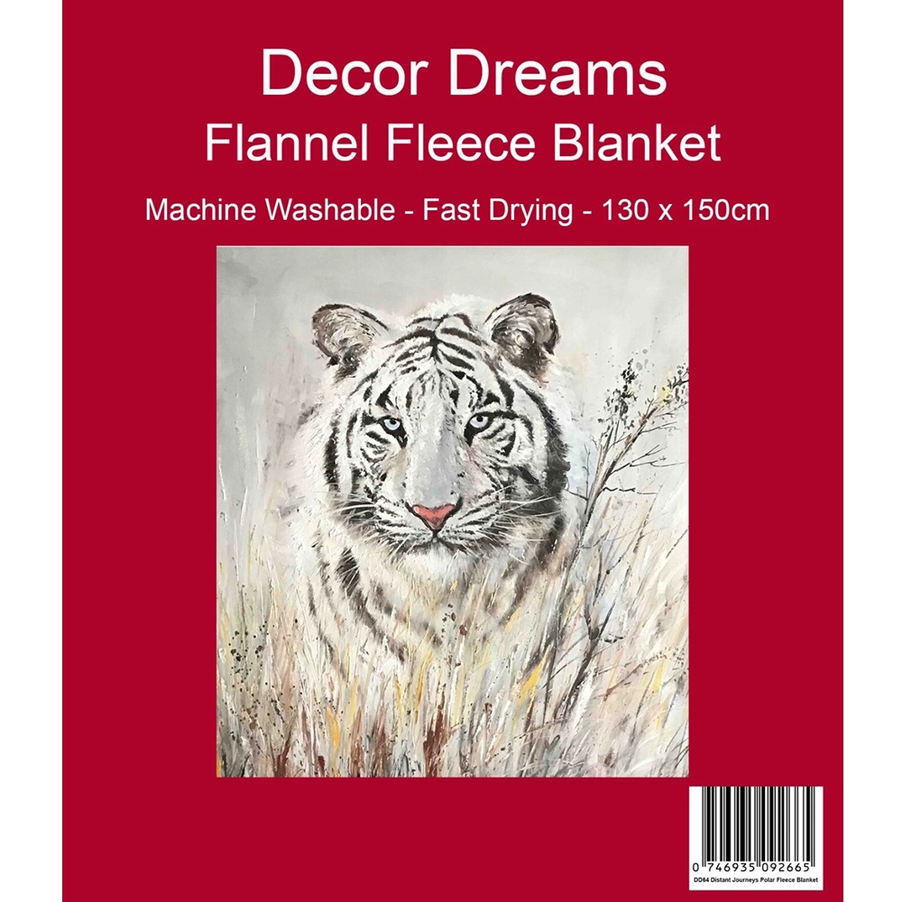 Tiger Fleece Blanket