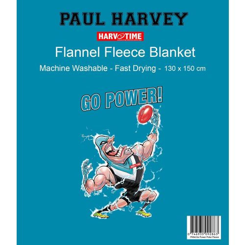 Port Adelaide Fleece Blanket