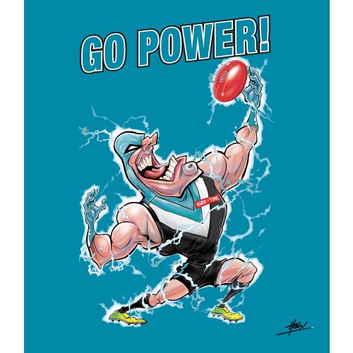 Port Adelaide Fleece Blanket