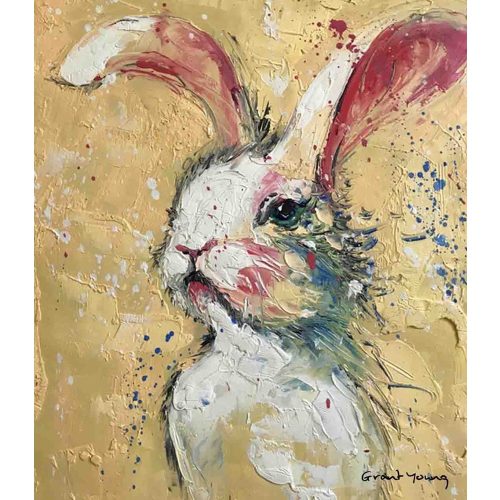 Rabbit Whats Up Blanket