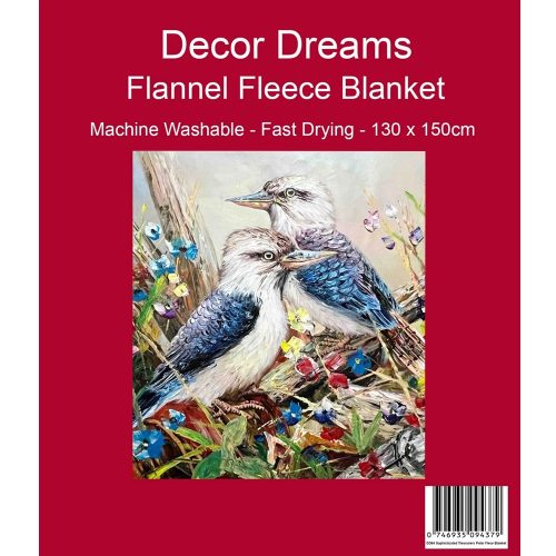 Sophisticated Treasures Kookaburra Blanket