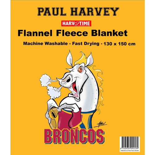 Brisbane Broncos Fleece Blanket