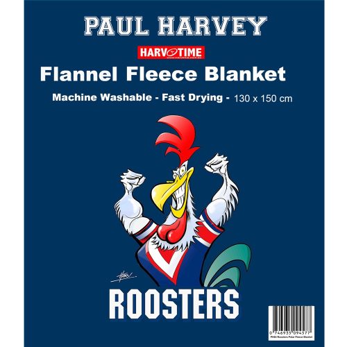 Sydney Roosters Fleece Blanket