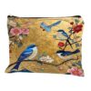Floral Bird Makeup Bag