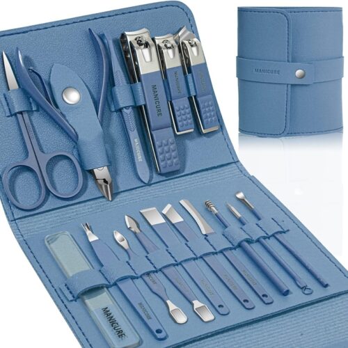 Blue Manicure Set