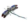 Enamel Dragonfly Brooch Pin