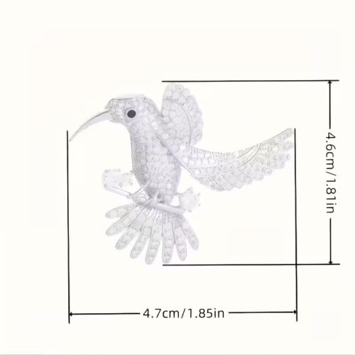 Hummingbird Brooch