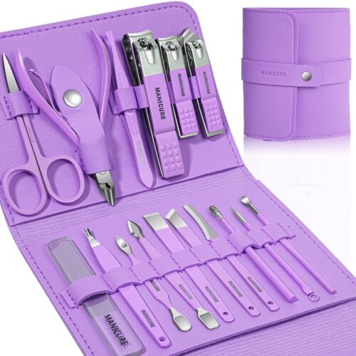 Purple Manicure Set