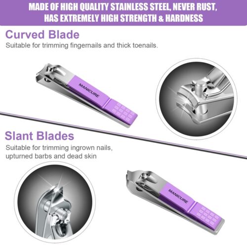 Purple Manicure Set